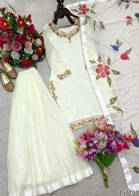 KURTI PLAZO DUPATTA